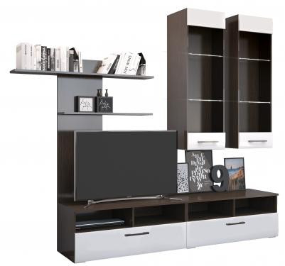 Гостиная Нэнси-2 МДФ (Ш-2000 × В-2000 × Г-446 мм)/Разные Цвета