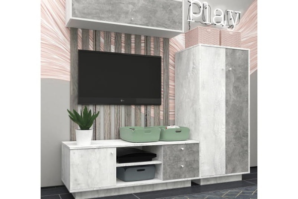 Шкаф Либерти малый с полками